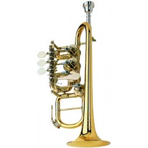 Trompeta piccolo Sib/la Scherzer Modelo: 8111