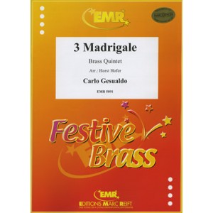 3 Madrigale (Gesualdo,Carlo)