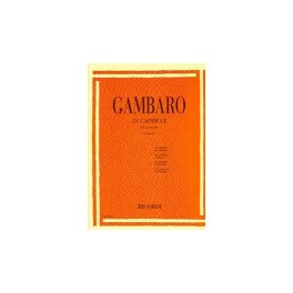 21 CAPRICCI PER CLARINETTO-GAMBARO